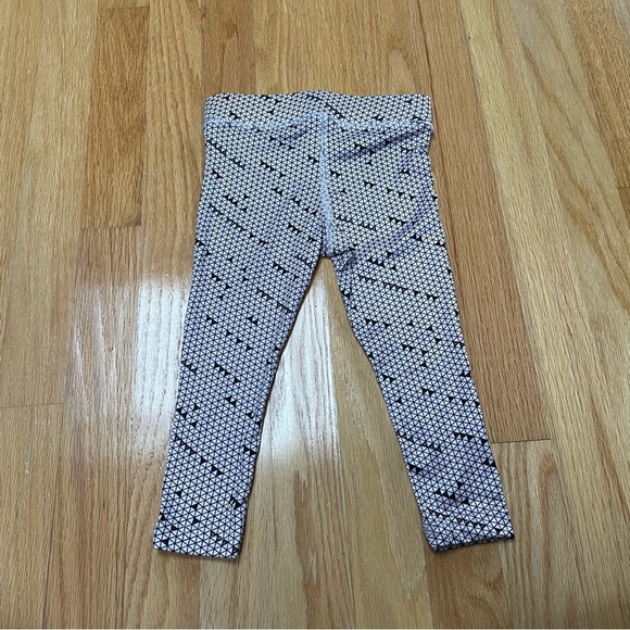 Puma light pink/black matching suit with zip up hooded top & thin leggings 24mos - Picture 5 of 13